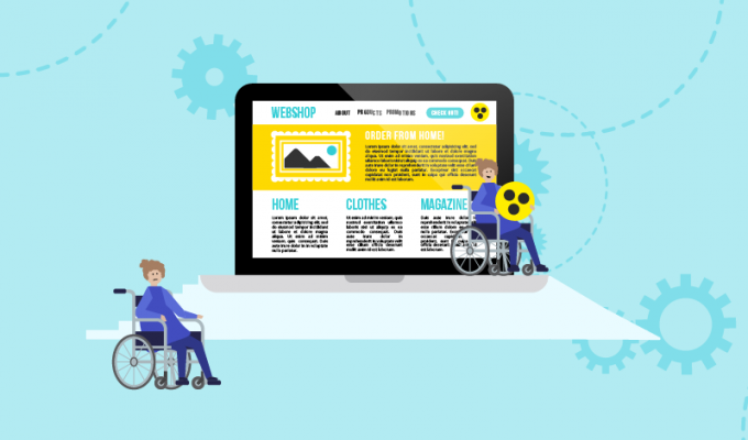 A webshopok nagy része nem felel meg a fogyatékkal élők igényeinek