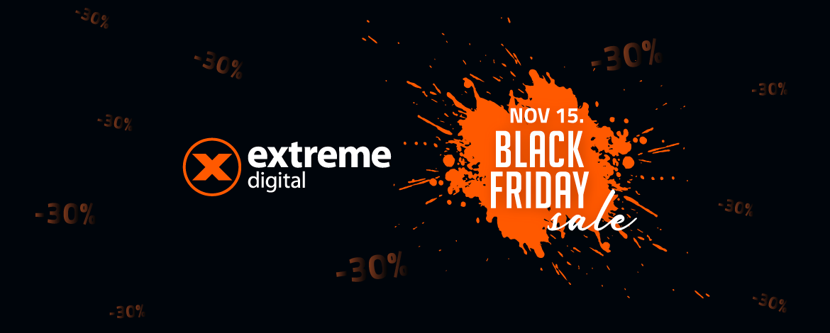 Idén korábban tartja a Black Friday-t az Extreme Digital