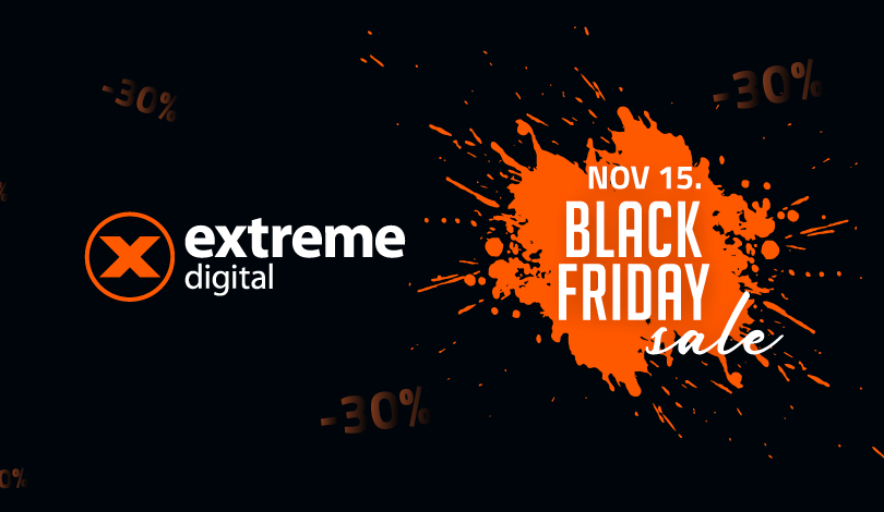 Idén korábban tartja a Black Friday-t az Extreme Digital