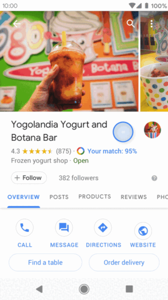 5 dolláros kupon jár mindenkinek, aki a Google felületén követni kezdi a Yogolanda joghurt bárt