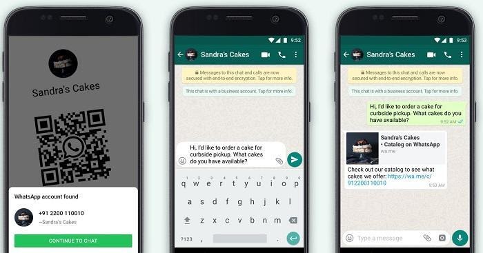 WhatsApp QR kódokkal és rövidített linkekkel kedvez a kereskedőknek 