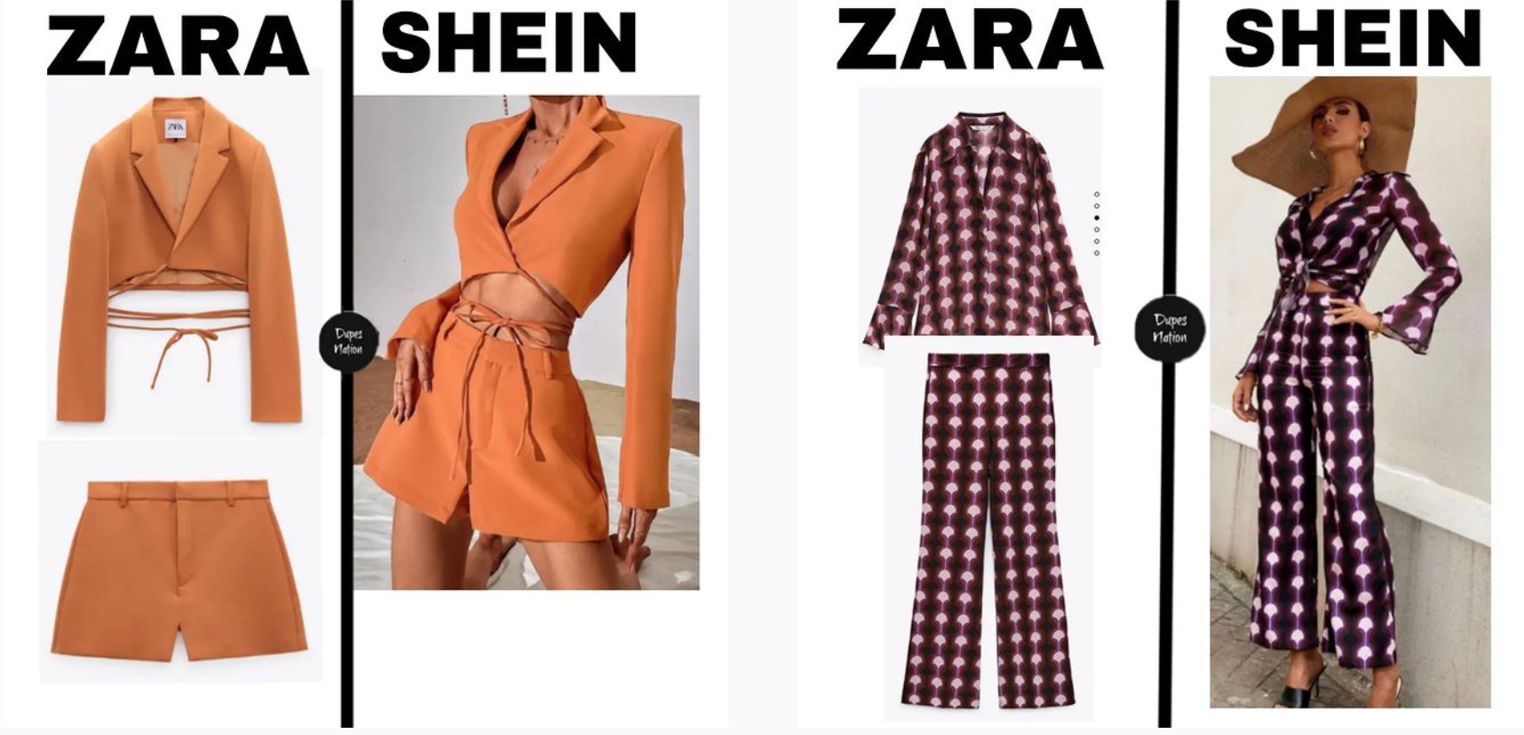 A kínai Shein nagyüzemben másolja a Zara kollekcióit